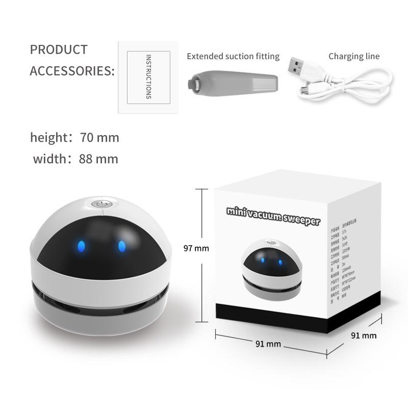 Máy Hút Bụi Bàn Phím Mini Tự Động Sạc USB
