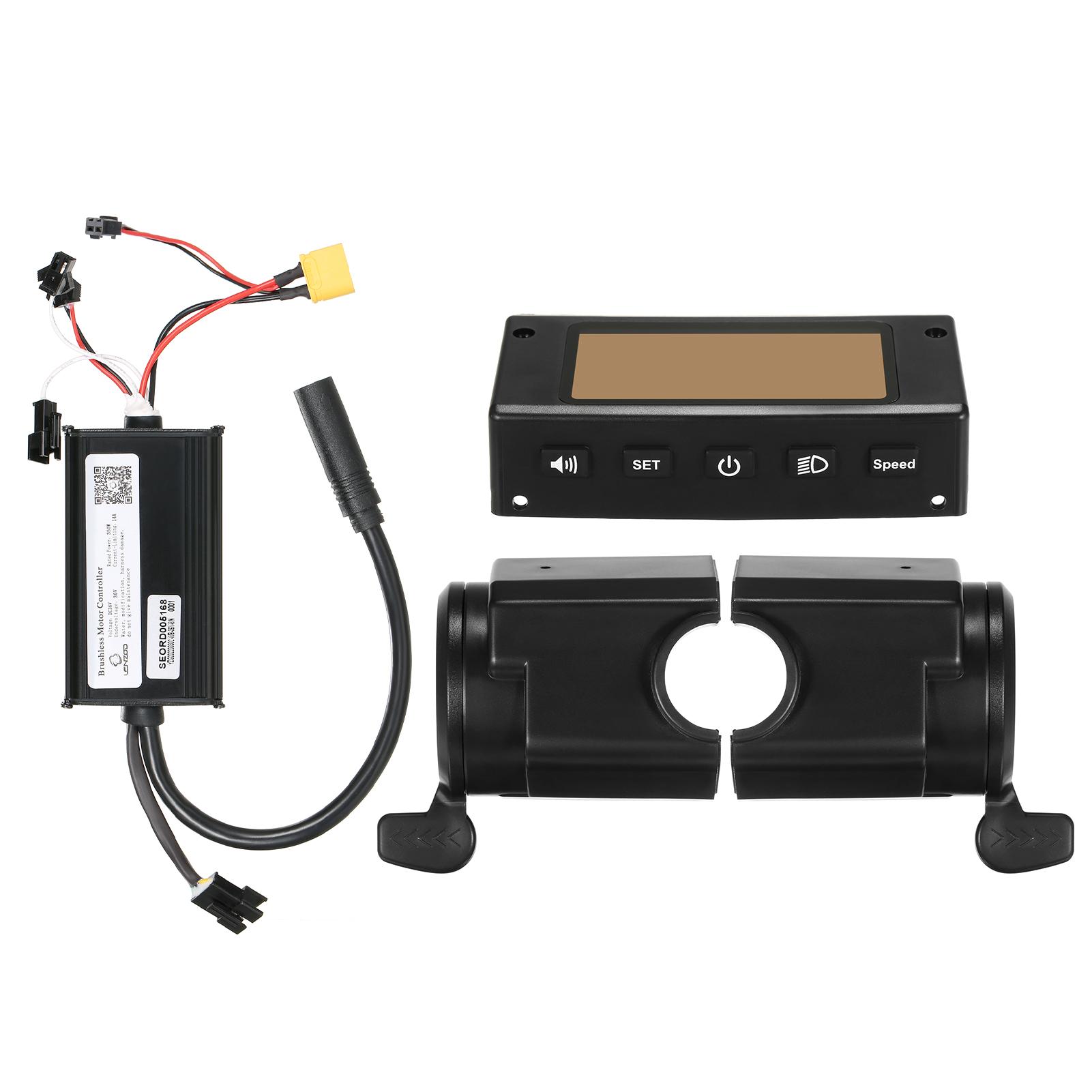 36V Brushless Motor Controller Thumb Handles Assembly Parts Replacement for 8 Inch Kugoo S1/S2/S3 for ETWOW Electric Scooter