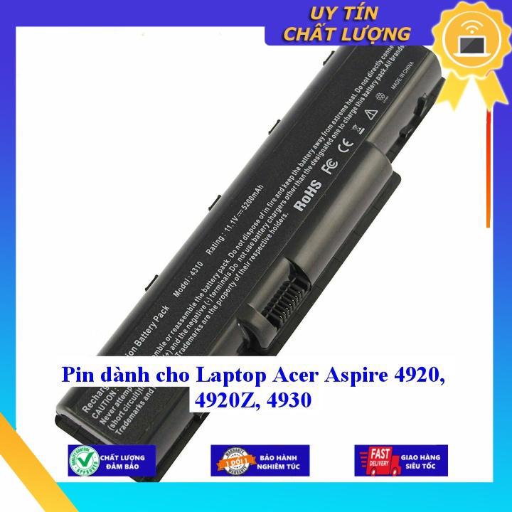 Pin dùng cho Laptop Acer Aspire 4920 4920Z 4930 - Hàng Nhập Khẩu  MIBAT442