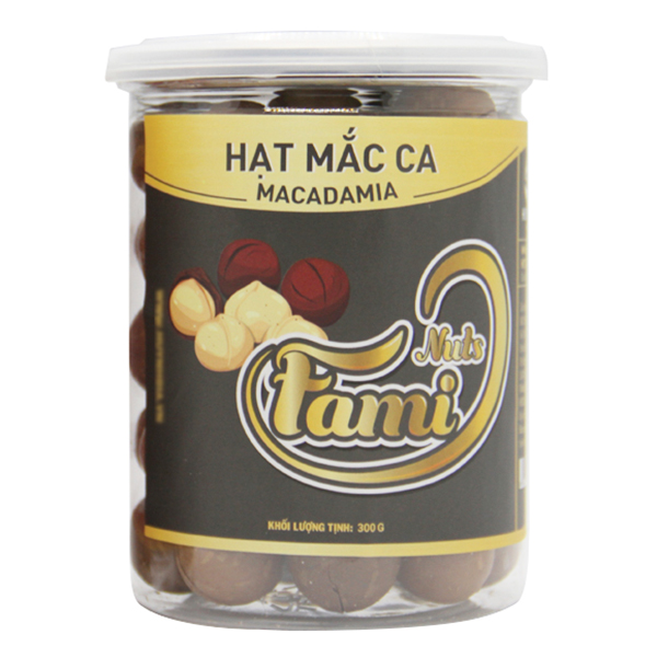 Hạt Mắc Ca Hũ Nắp Nhôm Fami
