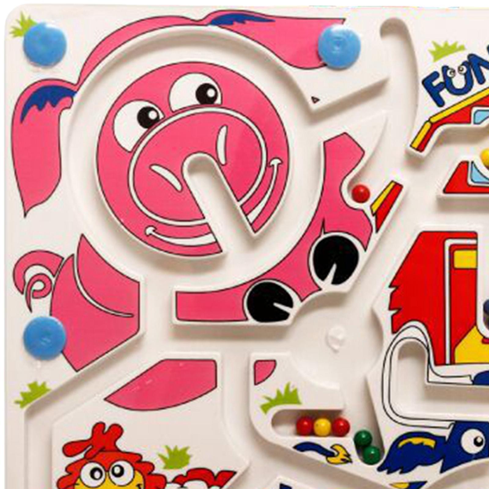 Maze Board Maze Track Ludo Game Toy for Family Educational
