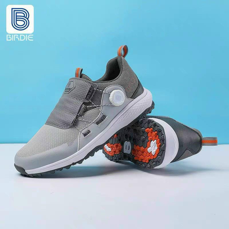 Giày golf Nam Birdie núm vặn thể thao thoáng khí êm chân chông nước tốt