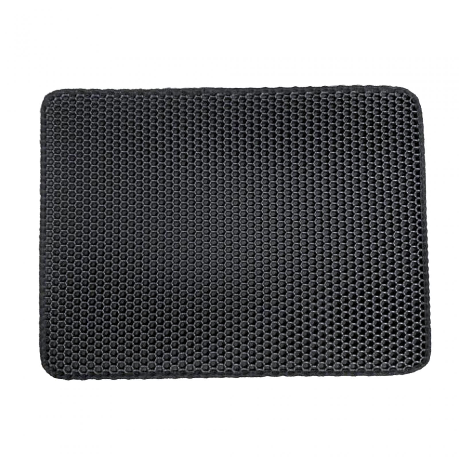 Cat Litter Mat Kitty Mat Double Layer Easily Clean Urine Waterproof