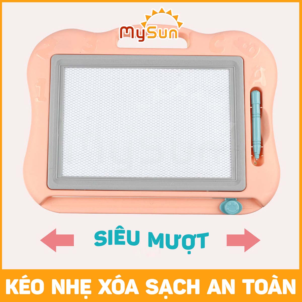 Bảng vẽ viết cho bé tự xóa thông minh giá rẻ có chân