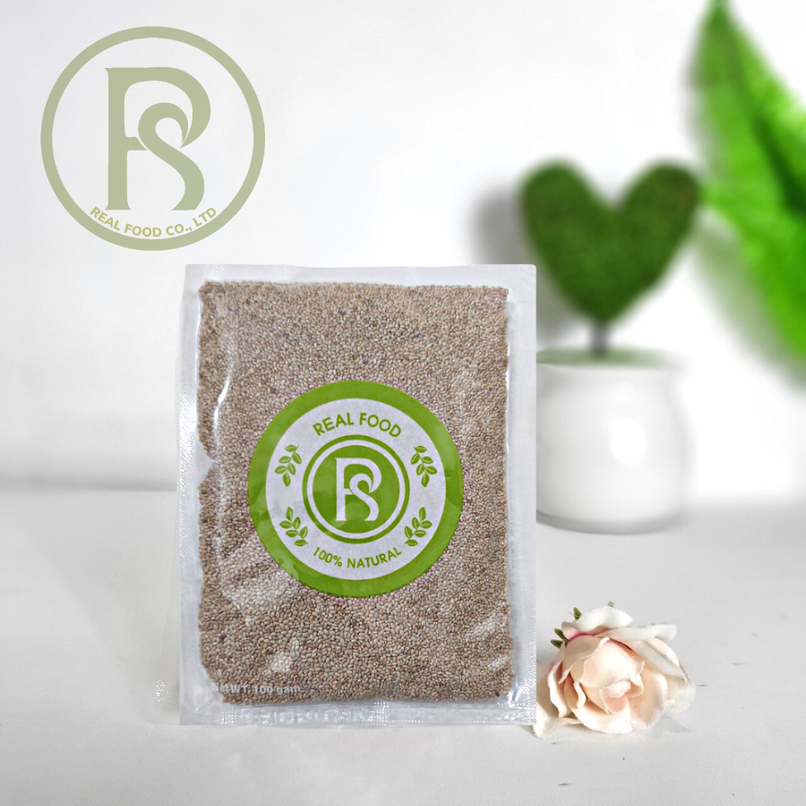 100G Hạt Chia Trắng Hữu Cơ Real Food (Chia Seed Organic)