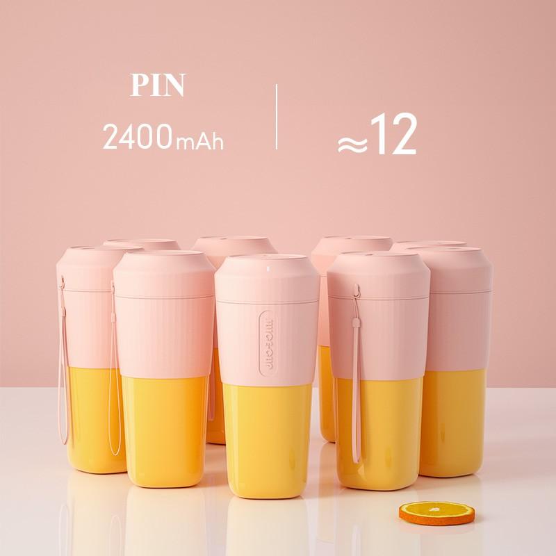 Máy Xay Sinh Tố Cầm Tay Đa Năng Sạc Điện Juice Cup Công suất 50W Pin 3000mAh Siêu Bền