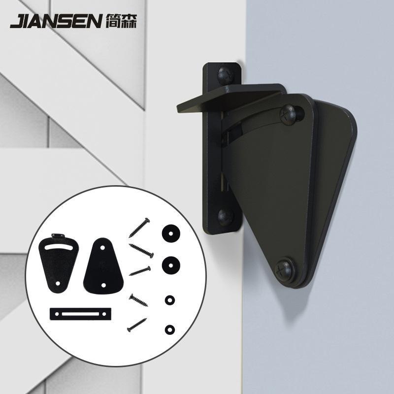 Portable Sliding Barn Door Lock Privacy Door Buckle for