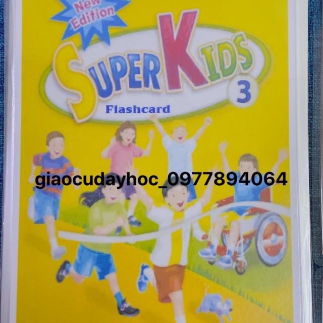 Thẻ SUPER KIDS 3 - ép plastic