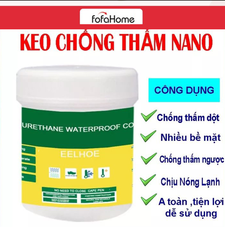 Keo Chống Thấm 300g Trong Suốt Dễ Sử Dụng Giúp Tránh Ẩm, Thấm Nước Nhanh Chóng