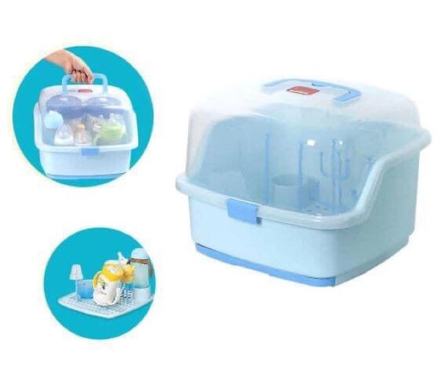 KỆ ÚP BÌNH SỮA CÓ NẮP ĐẬY CHỐNG CÔN TRÙNG