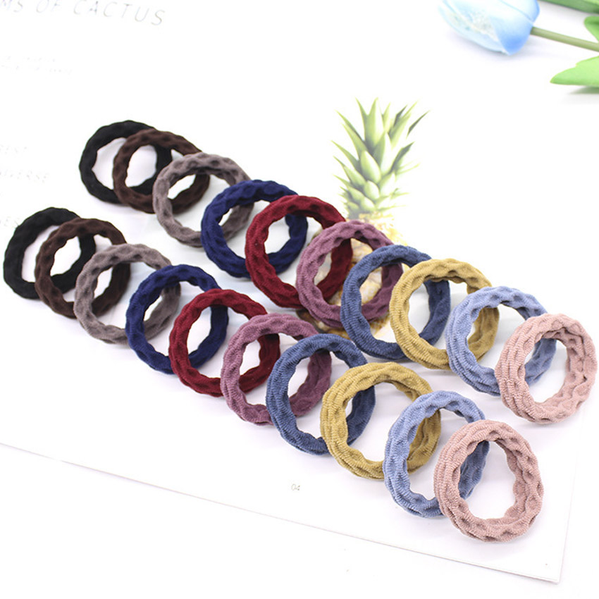 Dây buộc tóc nữ Classic NASI dễ thương phong cách hàn quốc thun cột tóc nữ co giãn tốt phụ kiện tóc giao ngẫu nhiên