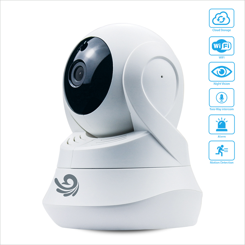 Camera Wifi Quan Sát Trong Nhà Sử Dụng Phần Mềm CARECAM CC2022 2.0 (1080FullHD) Có Cổng Lan Và Cổng USB Khả Năng Lưu Trữ Cao, Hỗ Trợ Đàm Thoại 2 Chiều, Hàng Nhập Khẩu