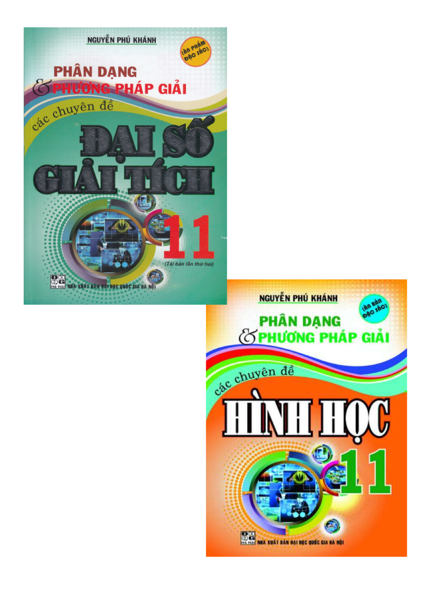 Combo Sách Phân Dạng Và Phương Pháp Giải Các Chuyên Đề Toán 11 (Bộ 2 Cuốn)