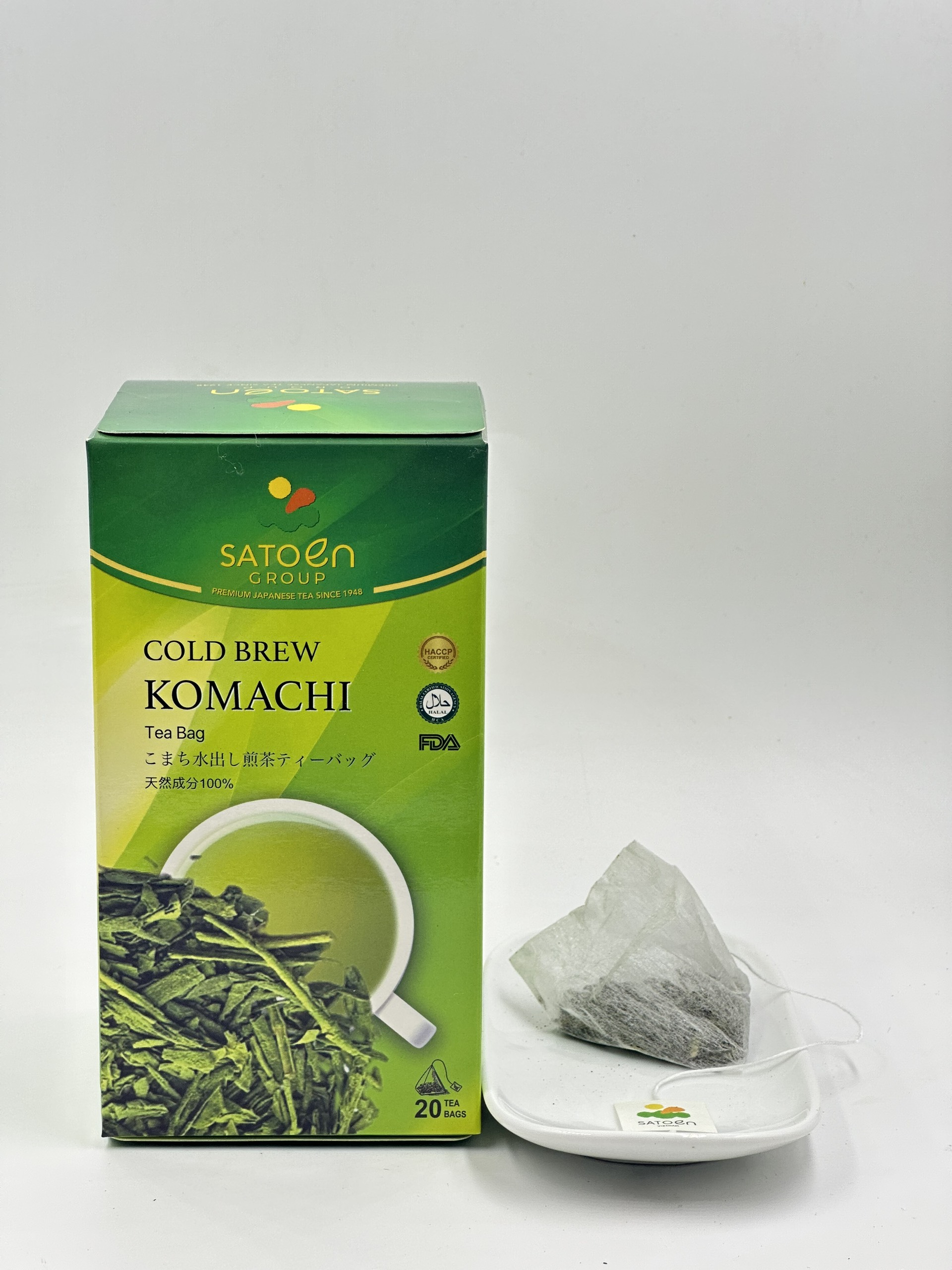 Hộp Trà túi lọc Satoen Komachi Pha Lạnh 50g