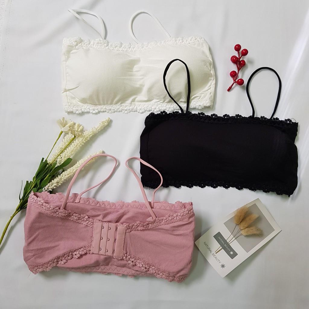 Bra gân tăm viền hoa cực Hot