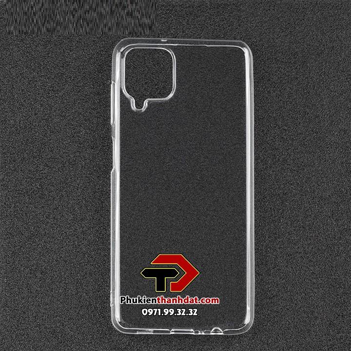 Ốp lưng silicone dẻo trong suốt dành cho SamSung Galaxy A12