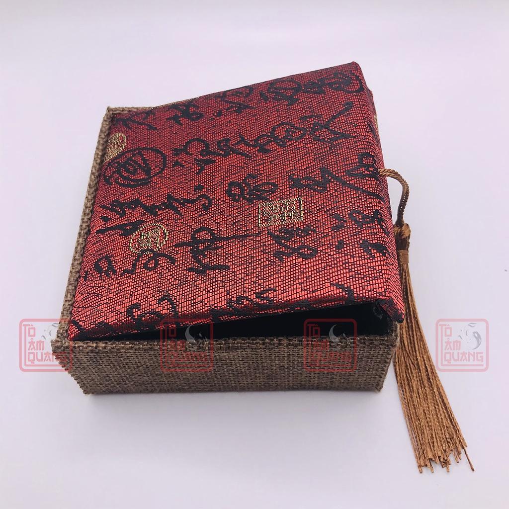 Hộp gấm đựng vòng trang sức đẹp cao cấp hàng loại 1 - TÔ TÂM QUANG