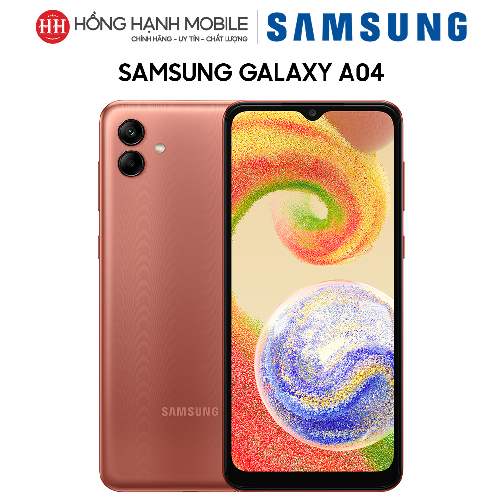 Điện Thoại Samsung A04 3GB/32GB - Hàng Chính Hãng