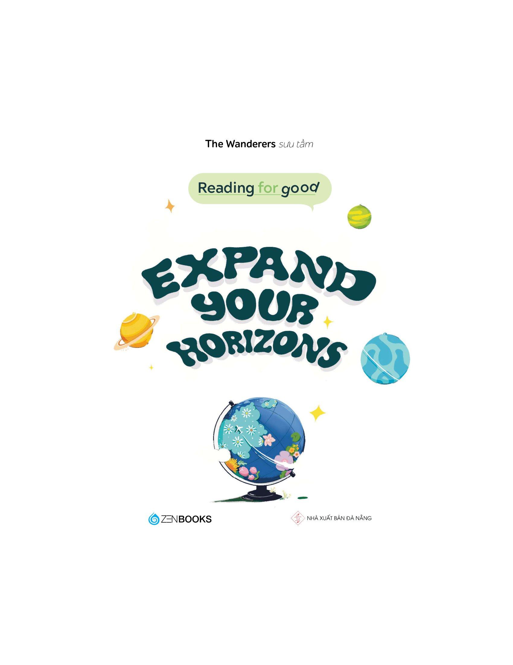Reading For Good - Expand Your Horizons