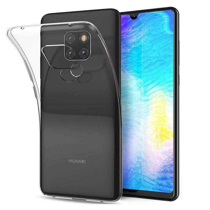 Ốp lưng silicon dẻo trong suốt Loại A cao cấp cho Huawei Mate 20