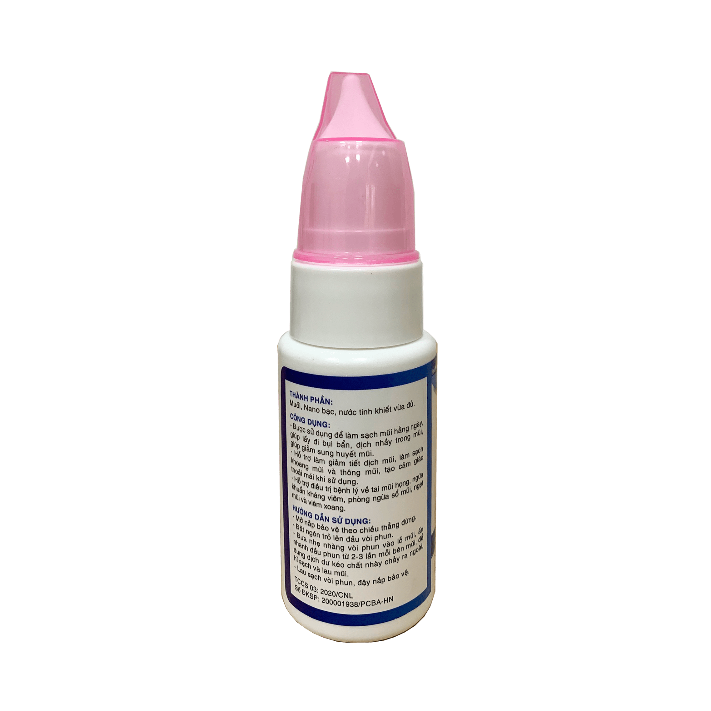 Chai Xịt Vệ Sinh Mũi Nước Biển Sâu Nano Bạc Cho Trẻ Em Nano Ocean Kids