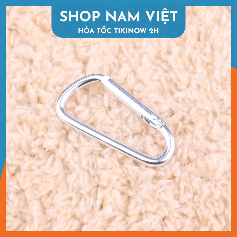 Móc Khóa Carabiner Nhôm Treo Đồ Tiện Dụng