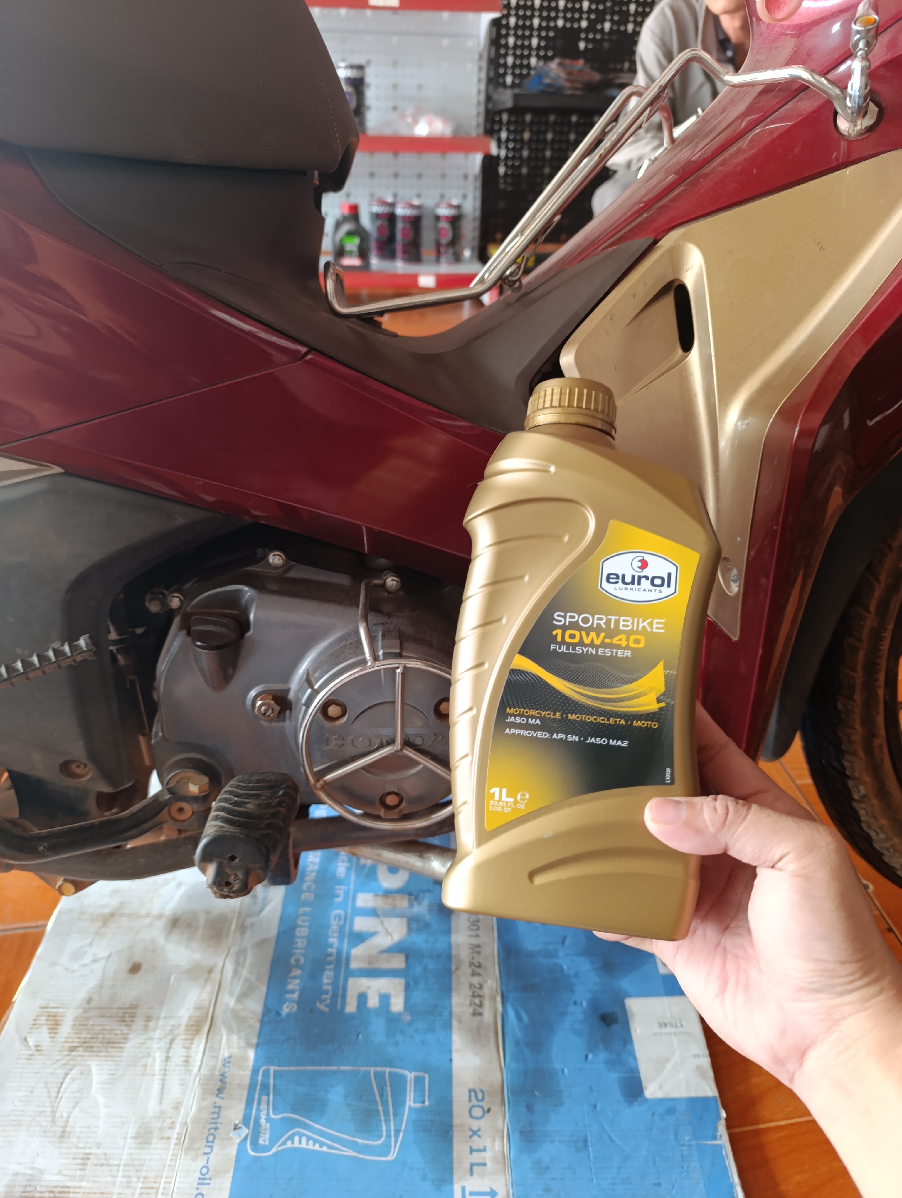 Nhớt Eurol 10w40 Full Tổng Hợp