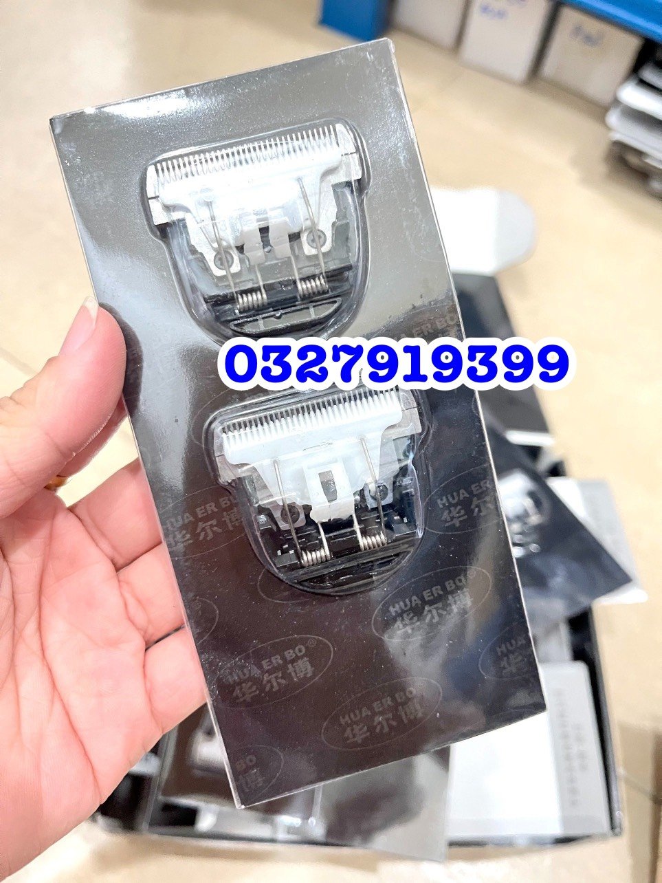 Lưỡi tông đơ - Bộ lưỡi thay tông đơ sứ chân thấp B60