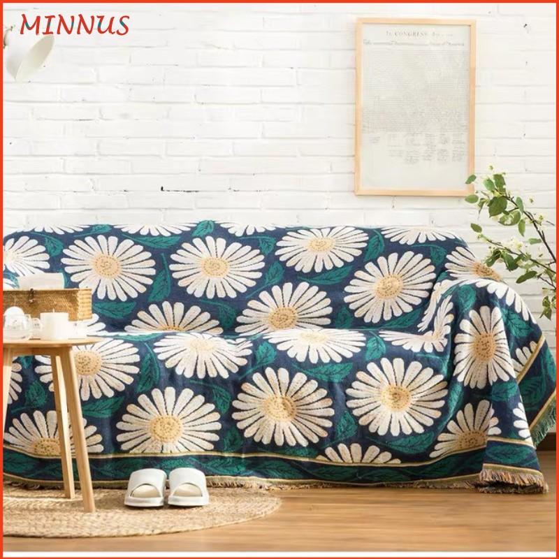 Khăn phủ Sofa, Thảm thổ cẩm vintage trang trí phòng khách kích thước 1m8x2m3