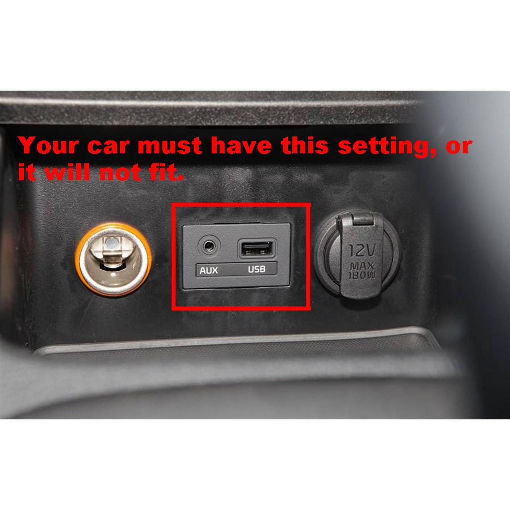 3.5mm Aux Audio Music Input Cable Adapter For IPhone for iPod For Hyundai Kia