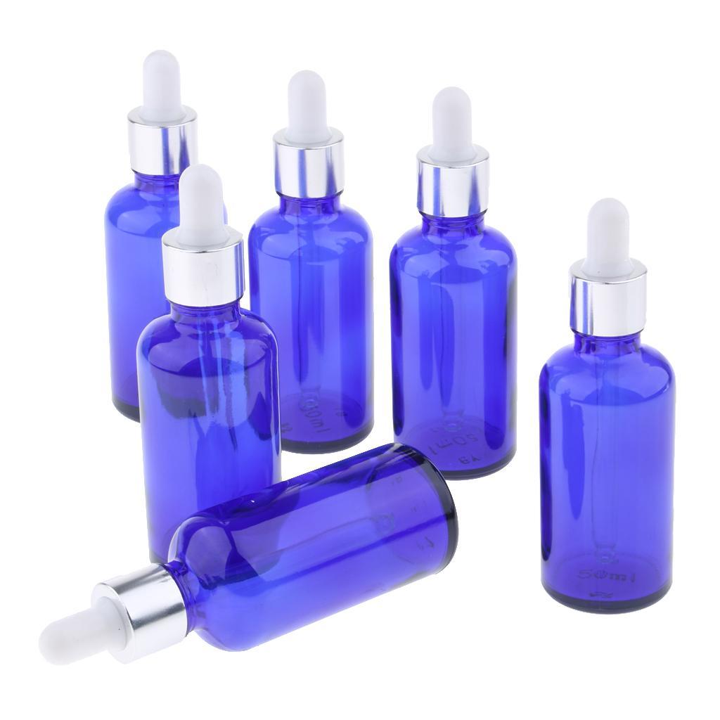 24 Pcs Glass Eye Dropper Dispenser Bottles For Essential Oils Perfume