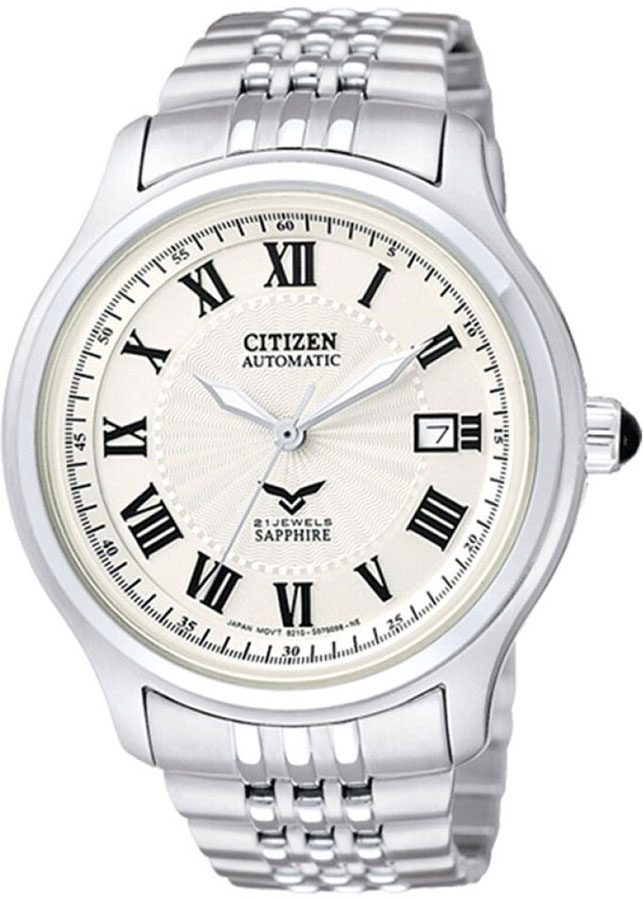 Đồng Hồ Nam Citizen Dây Thép Không Gỉ NJ2166-55A - Mặt Trắng (Sapphire)