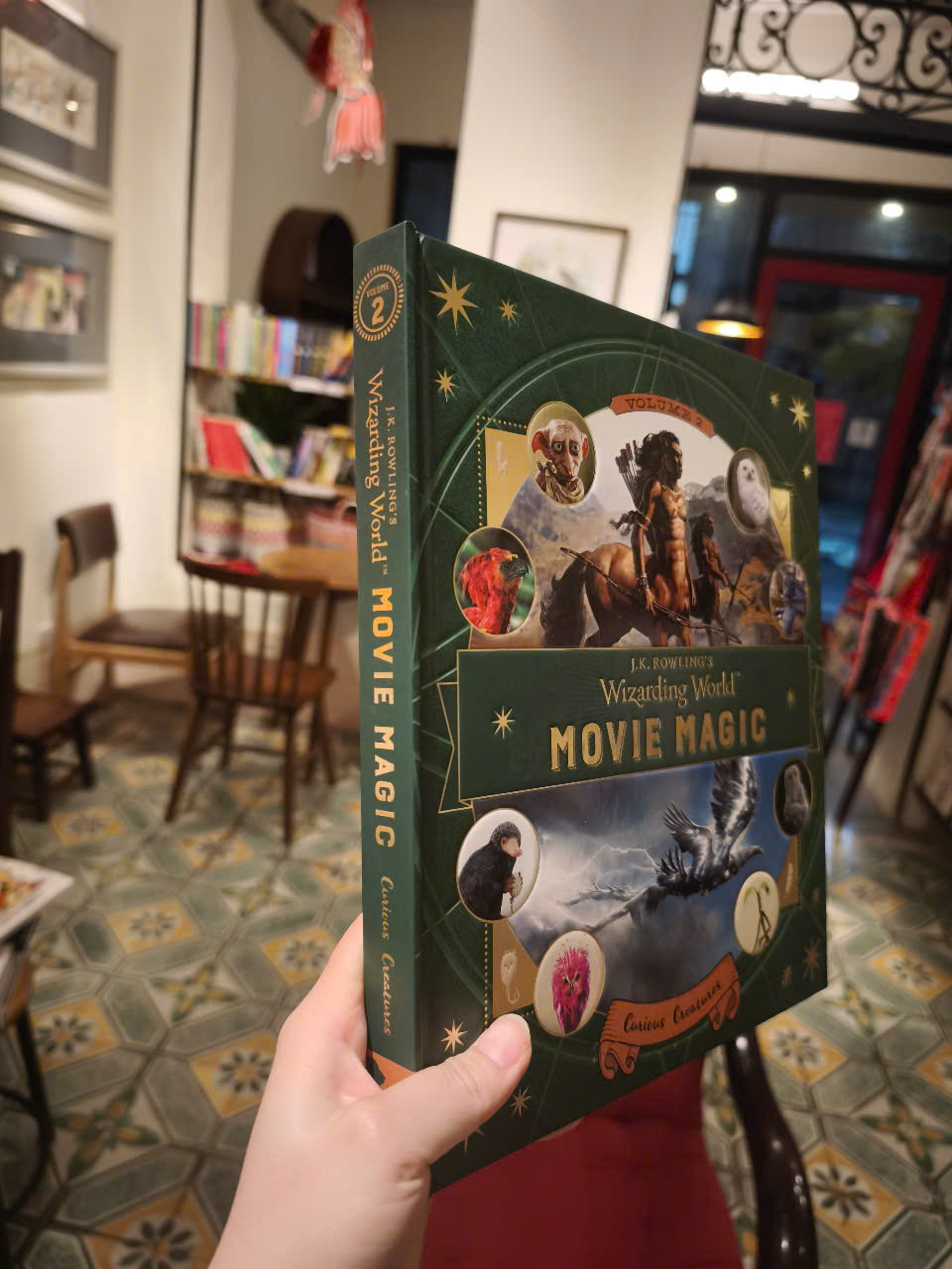 Sách - J.K. Rowling's Wizarding World: Movie Magic Volume Two: Curious Creatures by Ramin Zahed