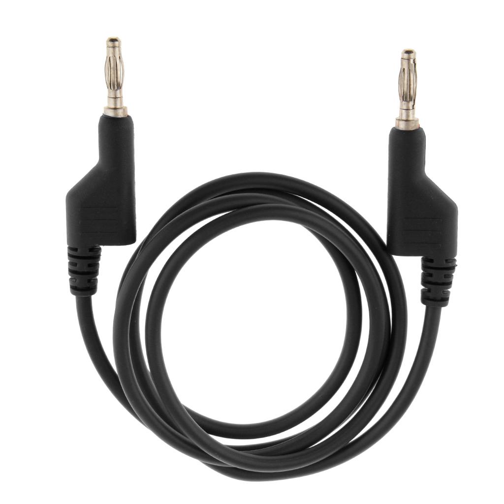 Copper 25A Stackable 4mm Banana Plug Multimeter Test Cable