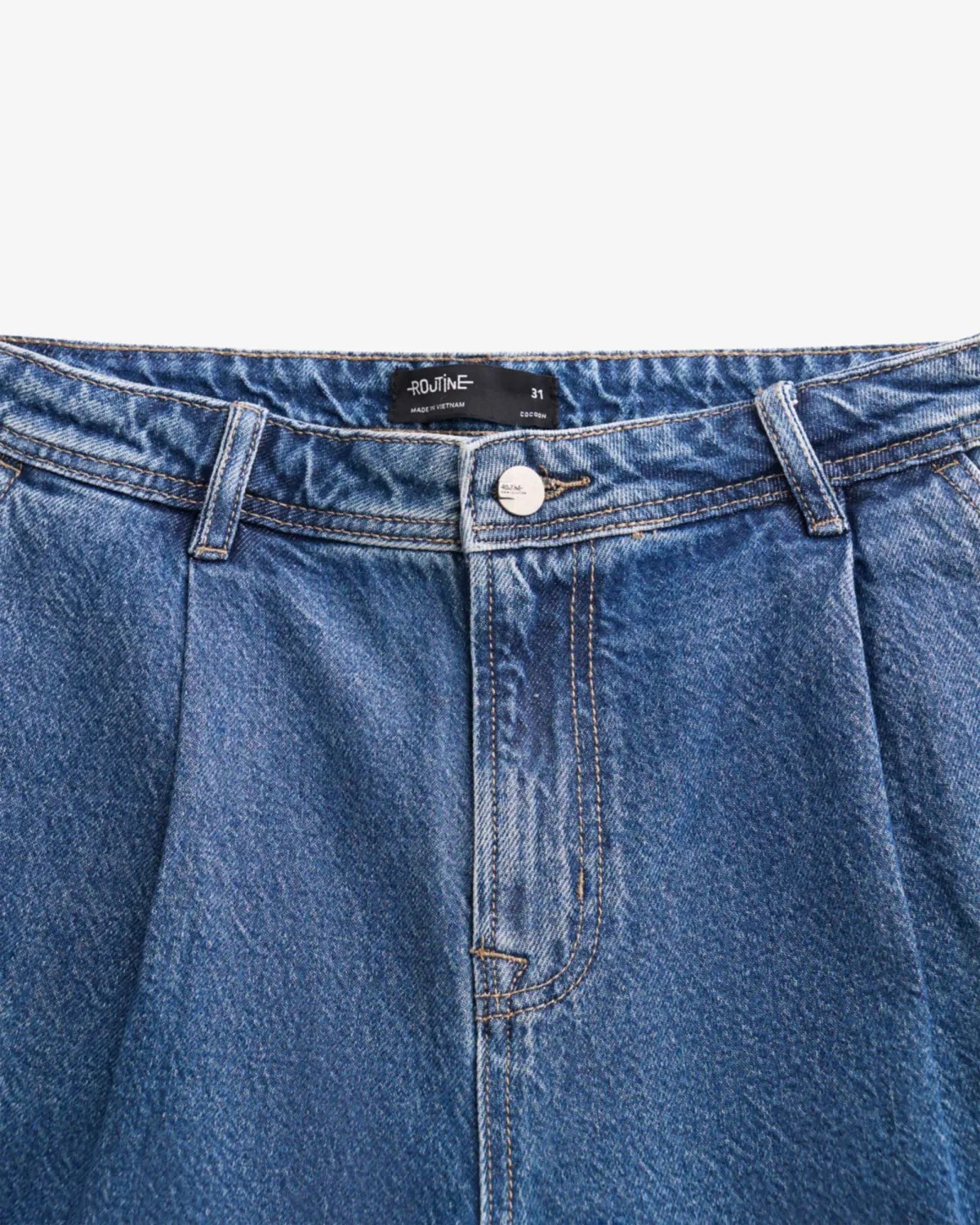 Quần jean nam form Cocoon - ROUTINE 10F25DPA030