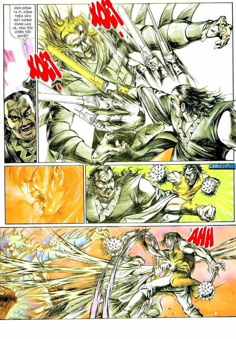 thiết tướng tung hoành (cựu tác) chapter 3 4