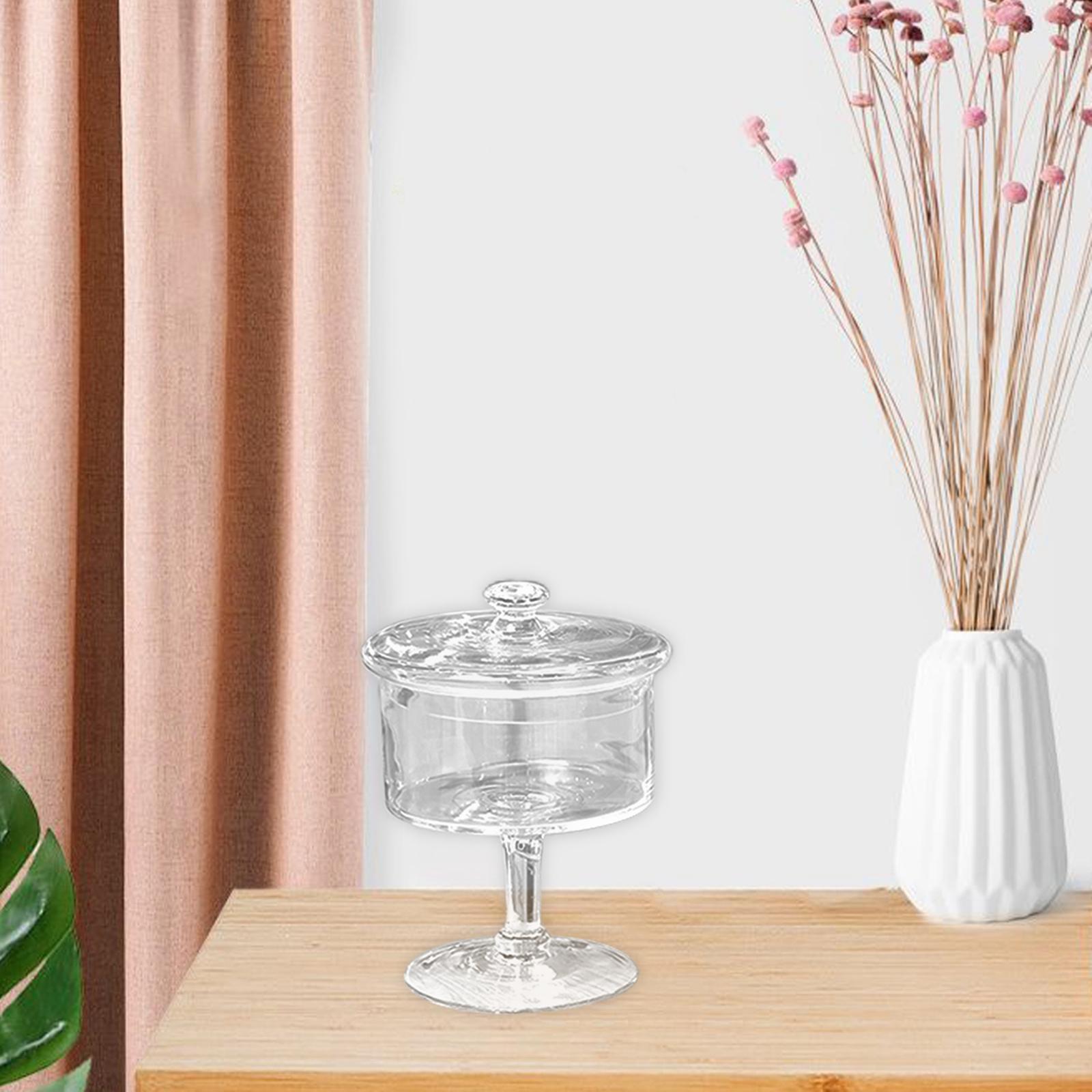 Glass Cake Tray Cake Holder Cupcake tand for Celebration Home Decoration S