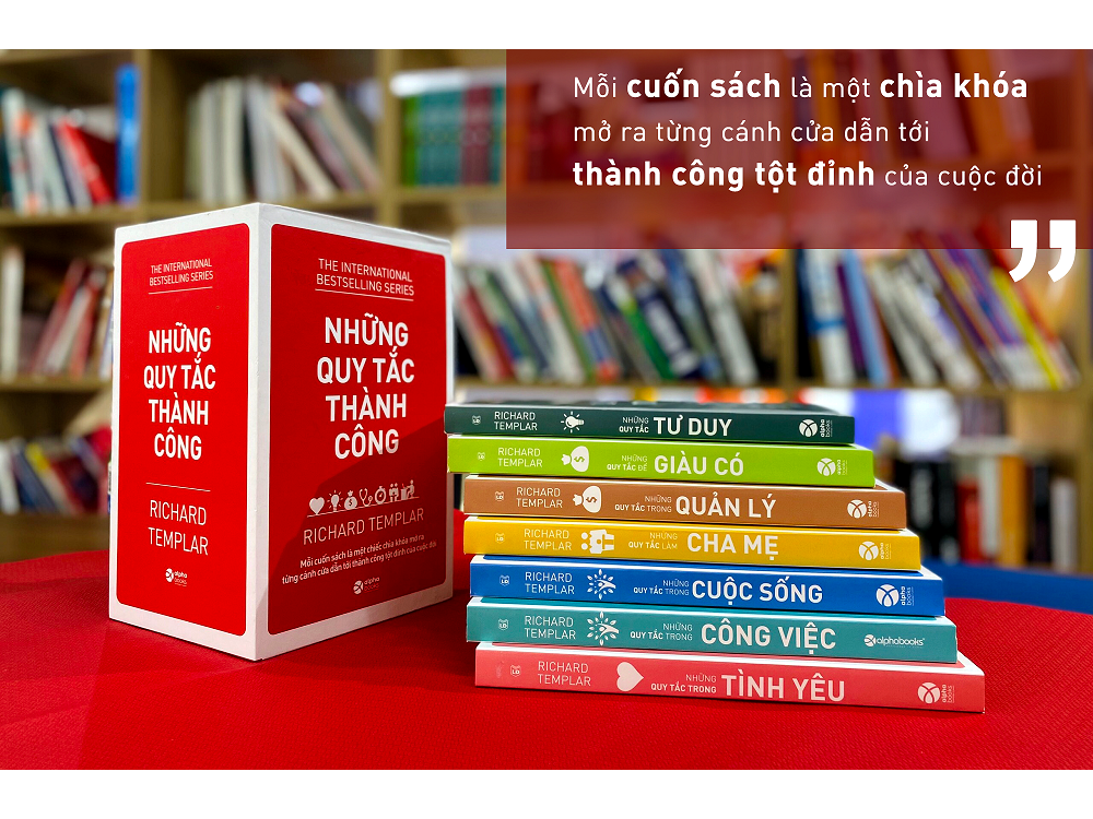 Bộ Sách Những Quy Tắc Thành Công - Richard Templar (Bộ 7 Quyển)
