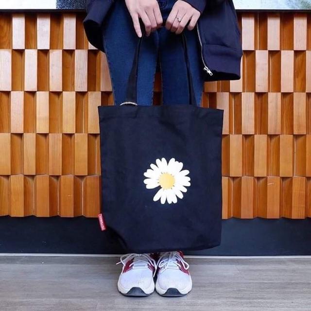 Balo Combo Set 4 Món đi học Hình Hoa Cúc Trắng Siêu Hot