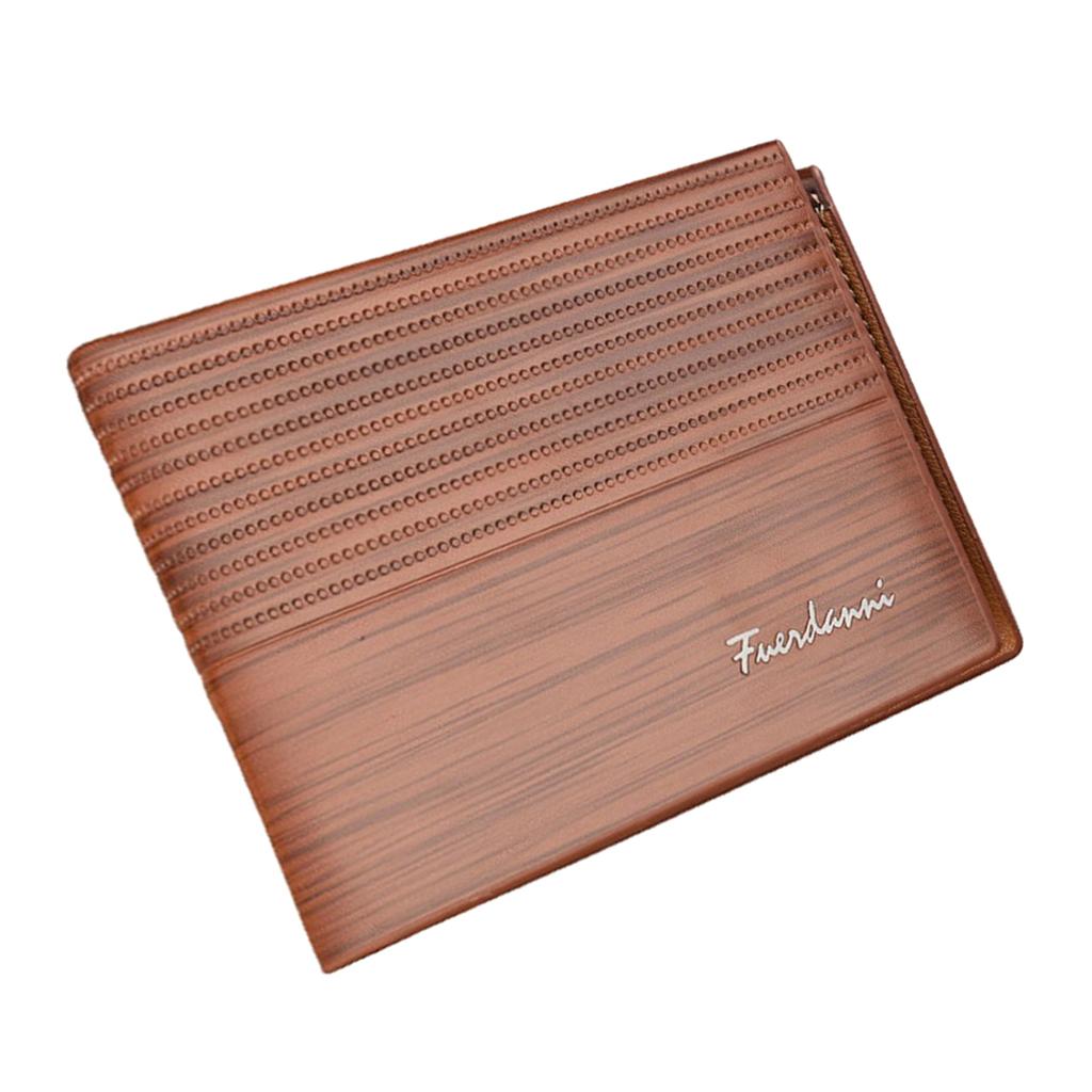 Leather men women's leather wallet card holder