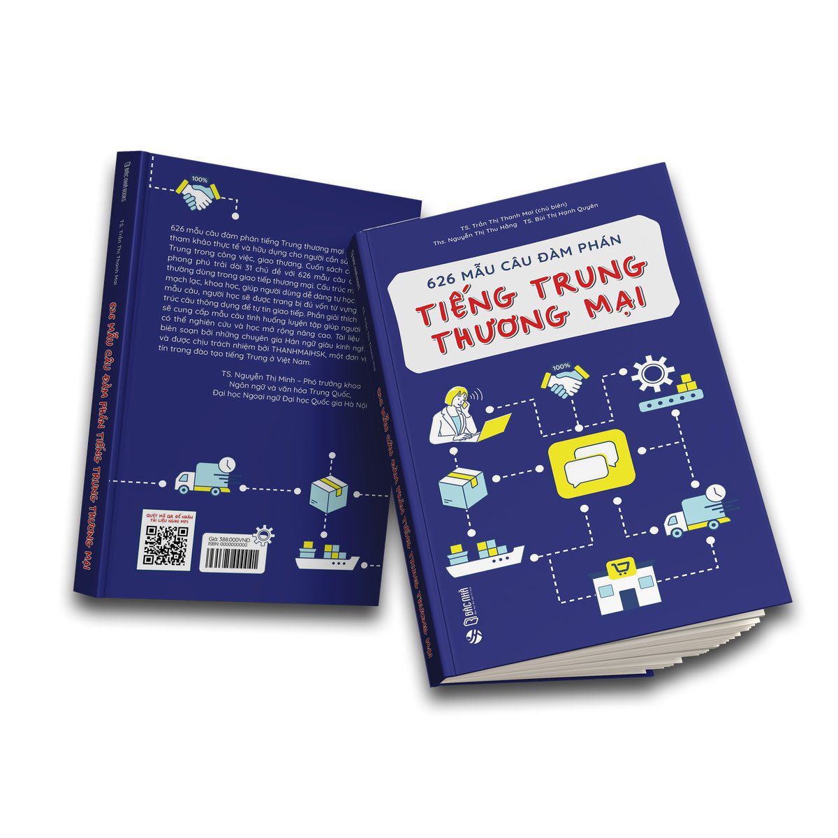 Sách 626 mẫu câu đàm phán tiếng trung thương mại