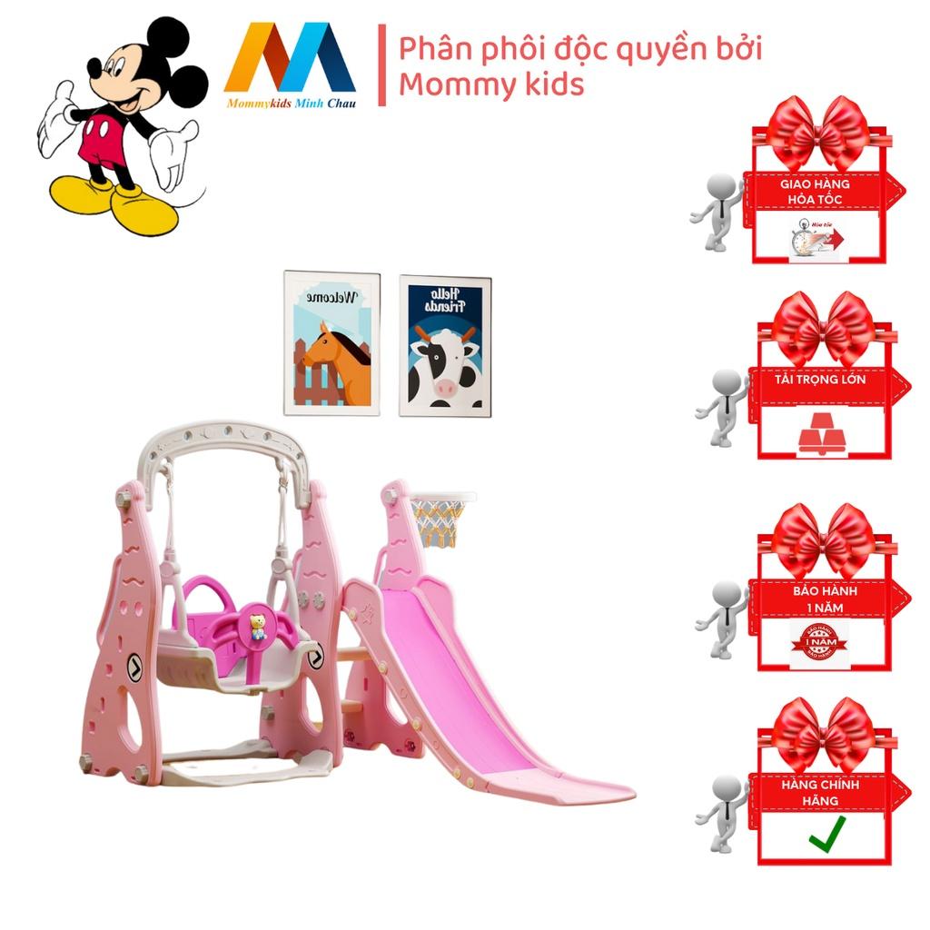 CẦU TRƯỢT XÍCH ĐU MOMMYKIDS MINH CHAU DÀNH CHO TRẺ 1-10 TUỔI