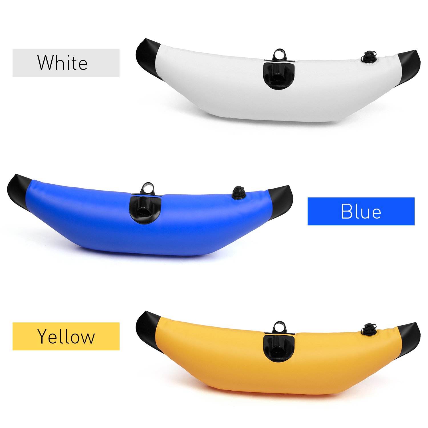 Cặp phao nổi giữ thăng bằng cho thuyền bằng chất liệu PVC Nhẹ, bền và di động để mang theo.