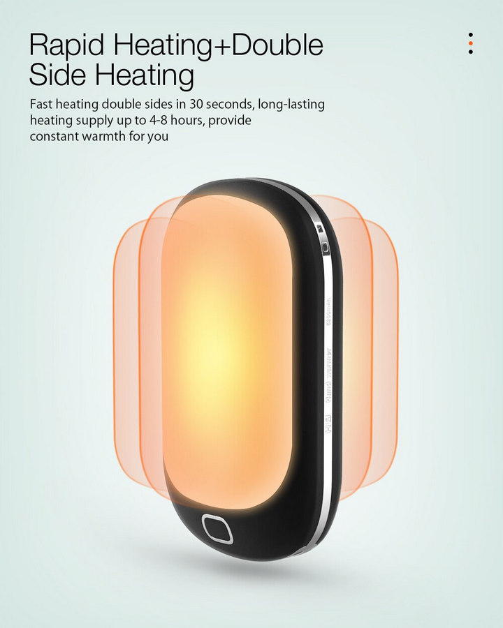 Máy Sưởi Ấm Cầm Tay 2in1 Hand Warmer Tích Hợp Pin Sạc Dự Phòng 5200mAh - Home and Garden