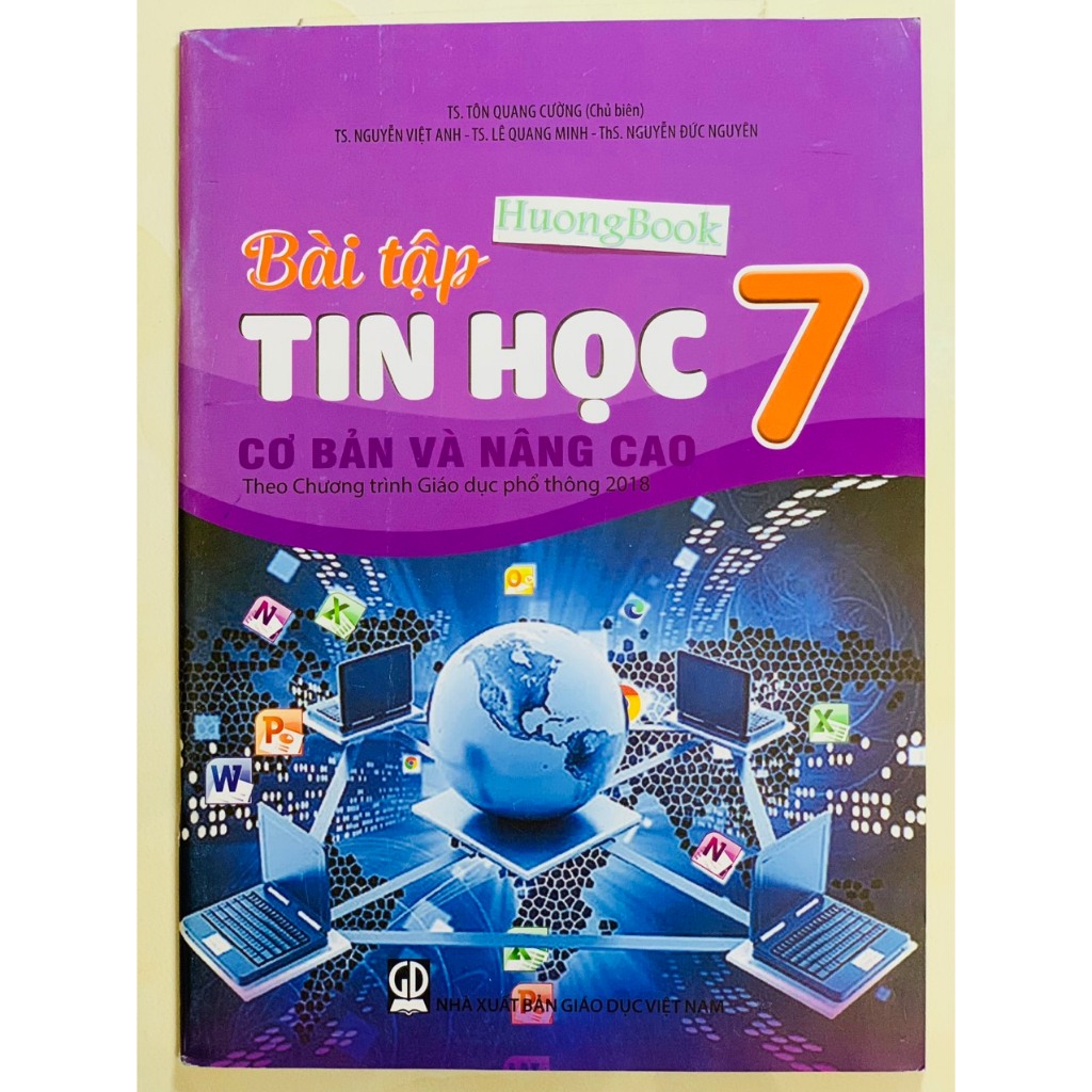 Sách - Bài tập tin học 7 cơ bản và nâng cao (Theo Chương trình Giáo dục phổ thông 2018)- ĐN