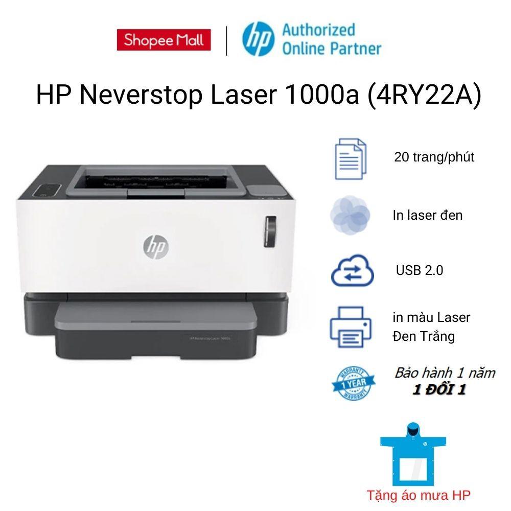 Máy in HP Neverstop Laser 1000w / 1000a - Hàng Chính Hãng