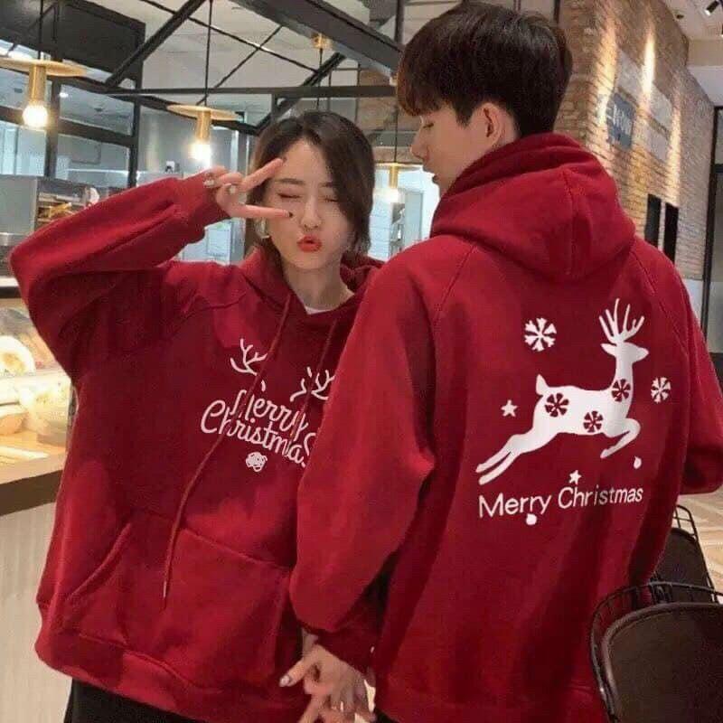 Áo hoodie in hình ông già noel cho cả gia đình