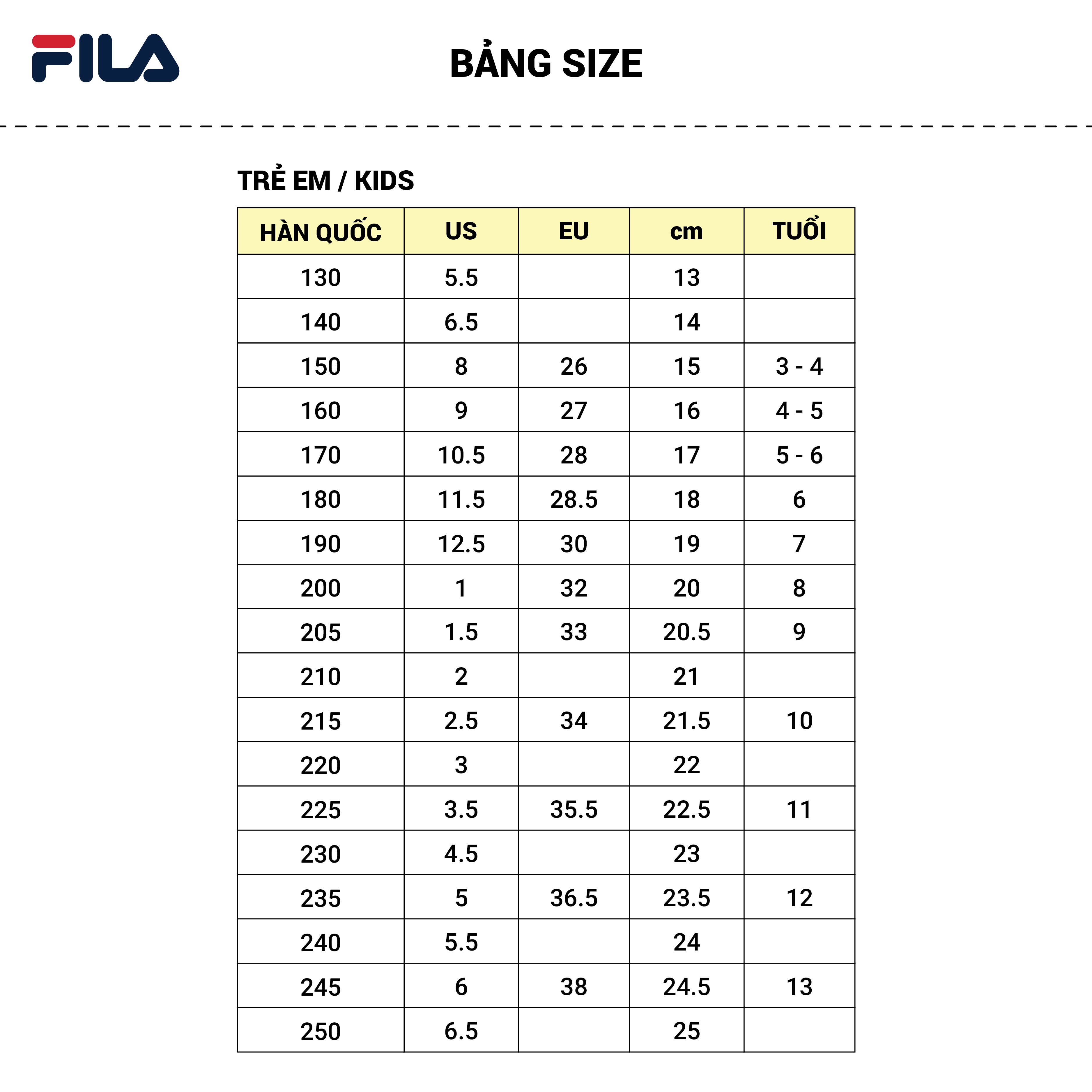 Giày Thể Thao Trẻ em FILA DISRUPTOR - 31K338X