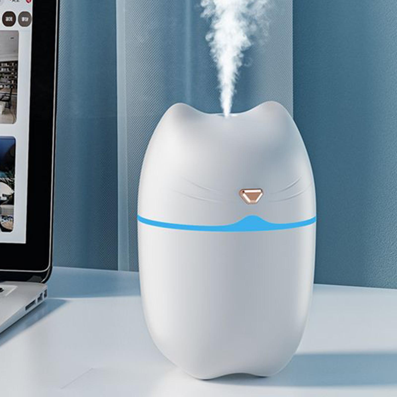 260ml Cat Mini Humidifier Essential Oil Diffuser