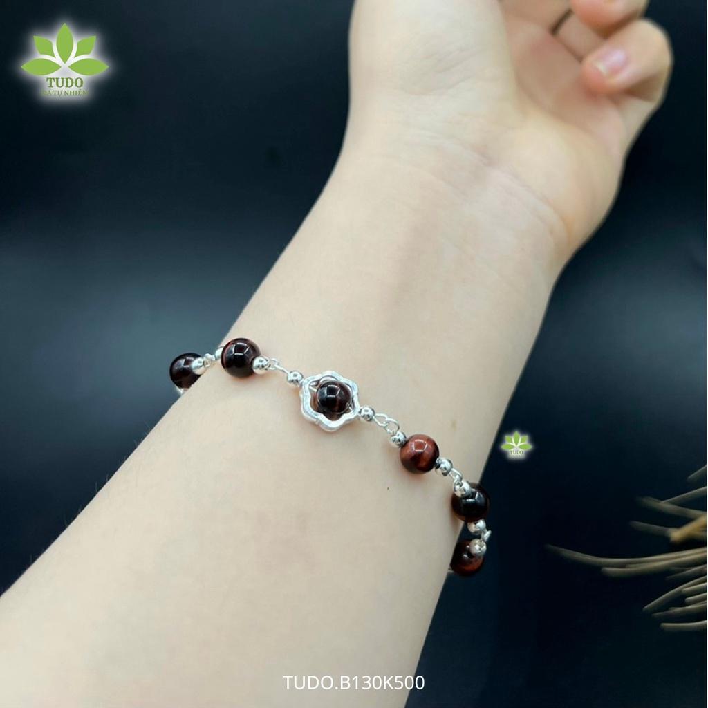 Vòng Tay Nữ Đẹp - Vòng Phong Thủy Mệnh Hỏa Thổ TUDO B130K500 VCBMHND Charm Dreamcatcher freesize